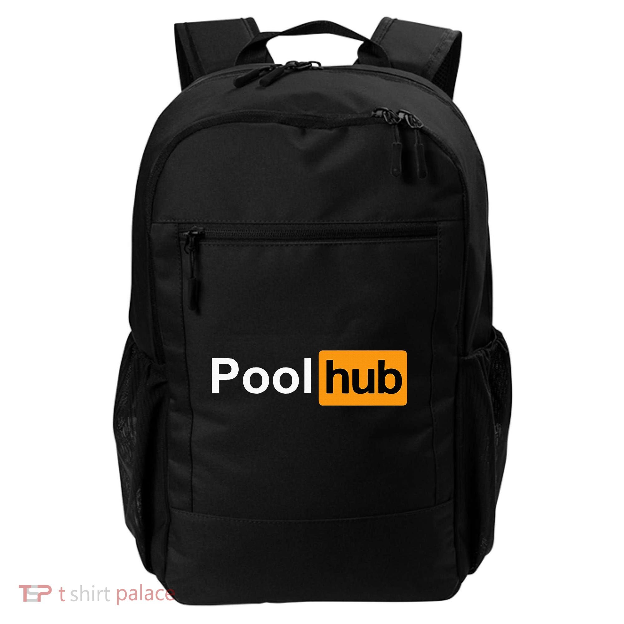 Pool Hub Funny Billiards Pool Player Backpack