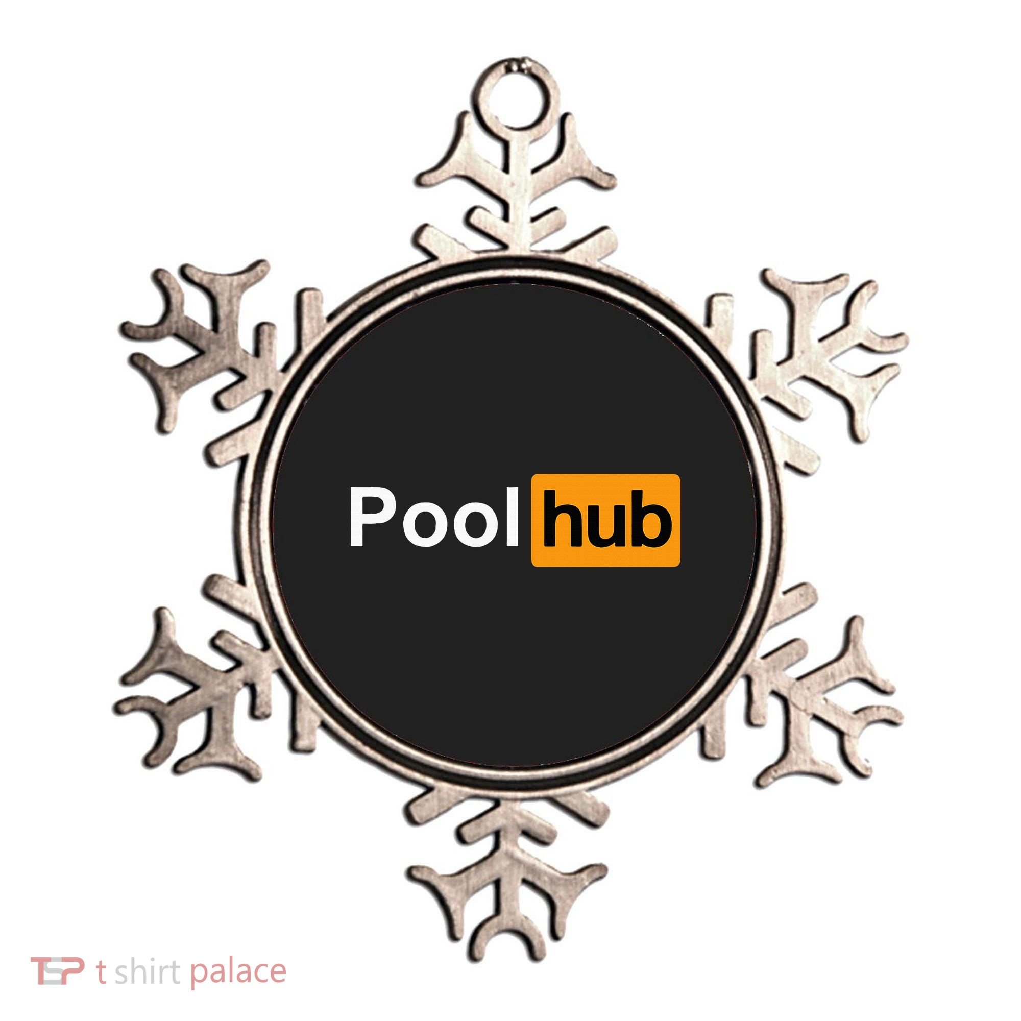 Pool Hub Funny Billiards Pool Player Ornament