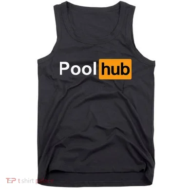 Pool Hub Funny Billiards Pool Player Tank Top