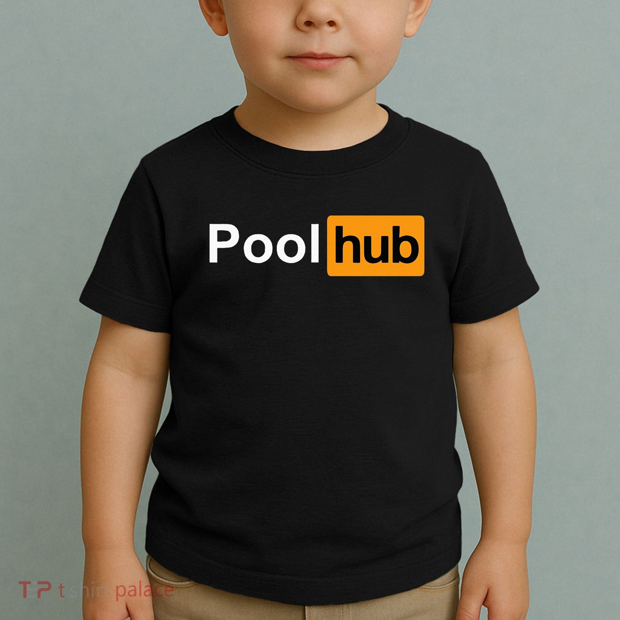 Pool Hub Funny Billiards Pool Player Toddler T-Shirt