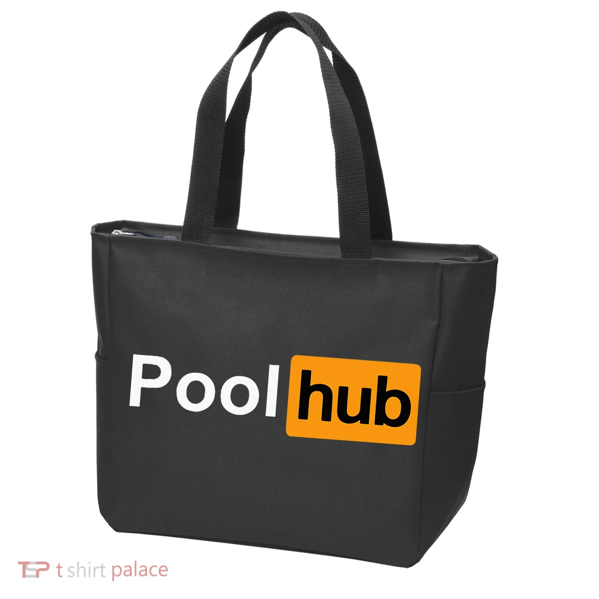 Pool Hub Funny Billiards Pool Player Tote Bag