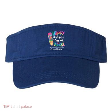 Pencil Happy First Day Of School Lunch Lady Back To Visor