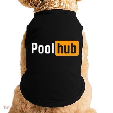 Pool Hub Funny Billiards Pool Player Quotes Parody Design Doggie Tank