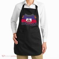 Proud Haitian Flag Apron thumb 2