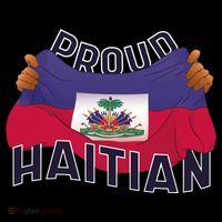 Proud Haitian Flag Apron thumb 3