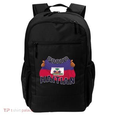 Proud Haitian Flag Backpack