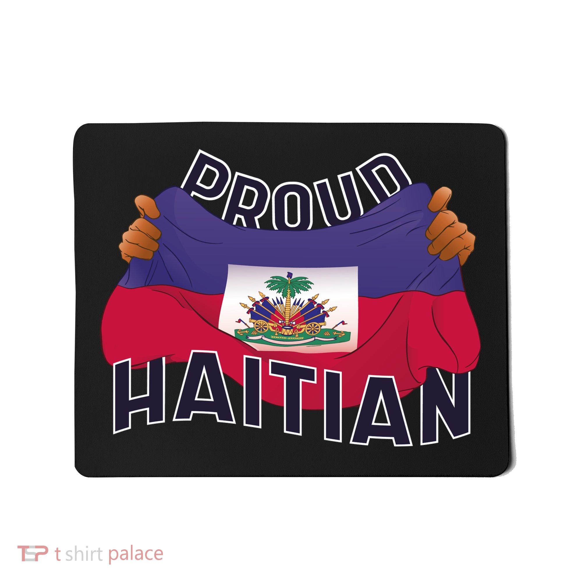 Proud Haitian Flag Mousepad