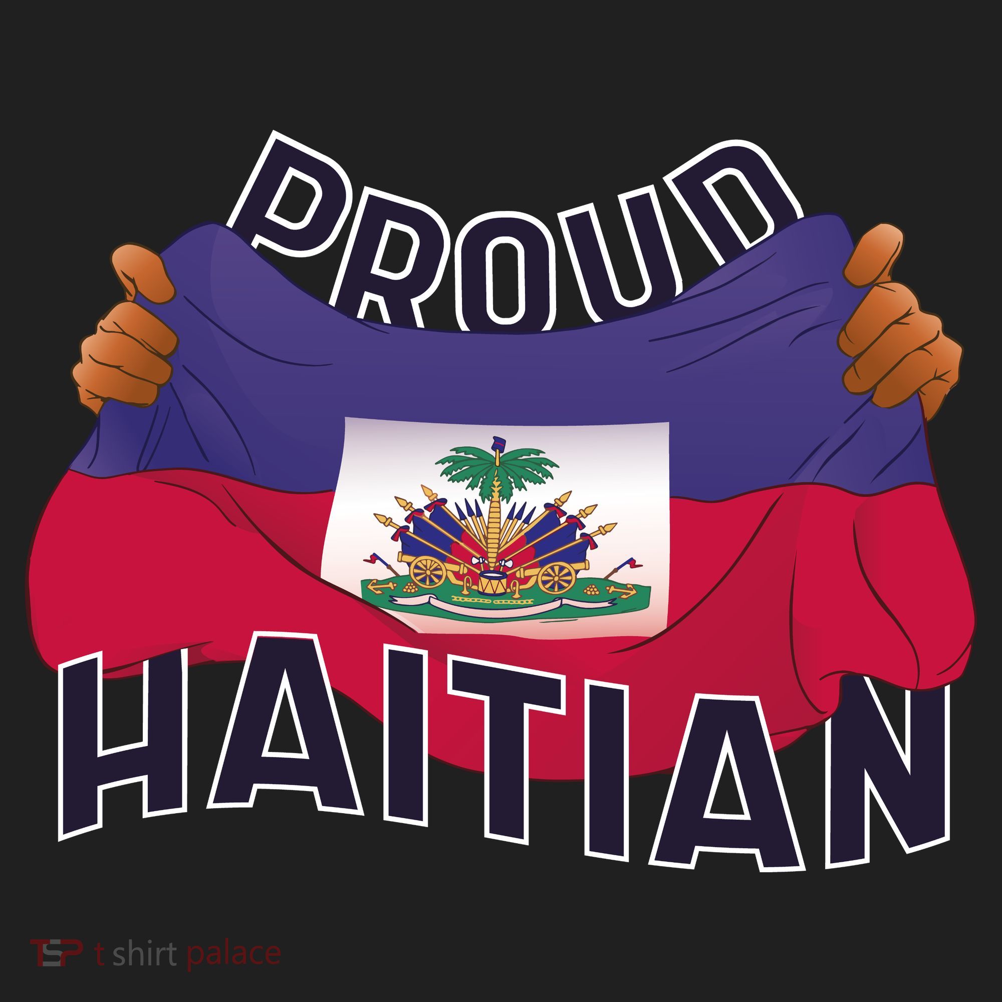 Proud Haitian Flag Hat