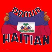 Proud Haitian Flag Santa Hat thumb 1