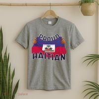 Proud Haitian Flag T-Shirt thumb 2