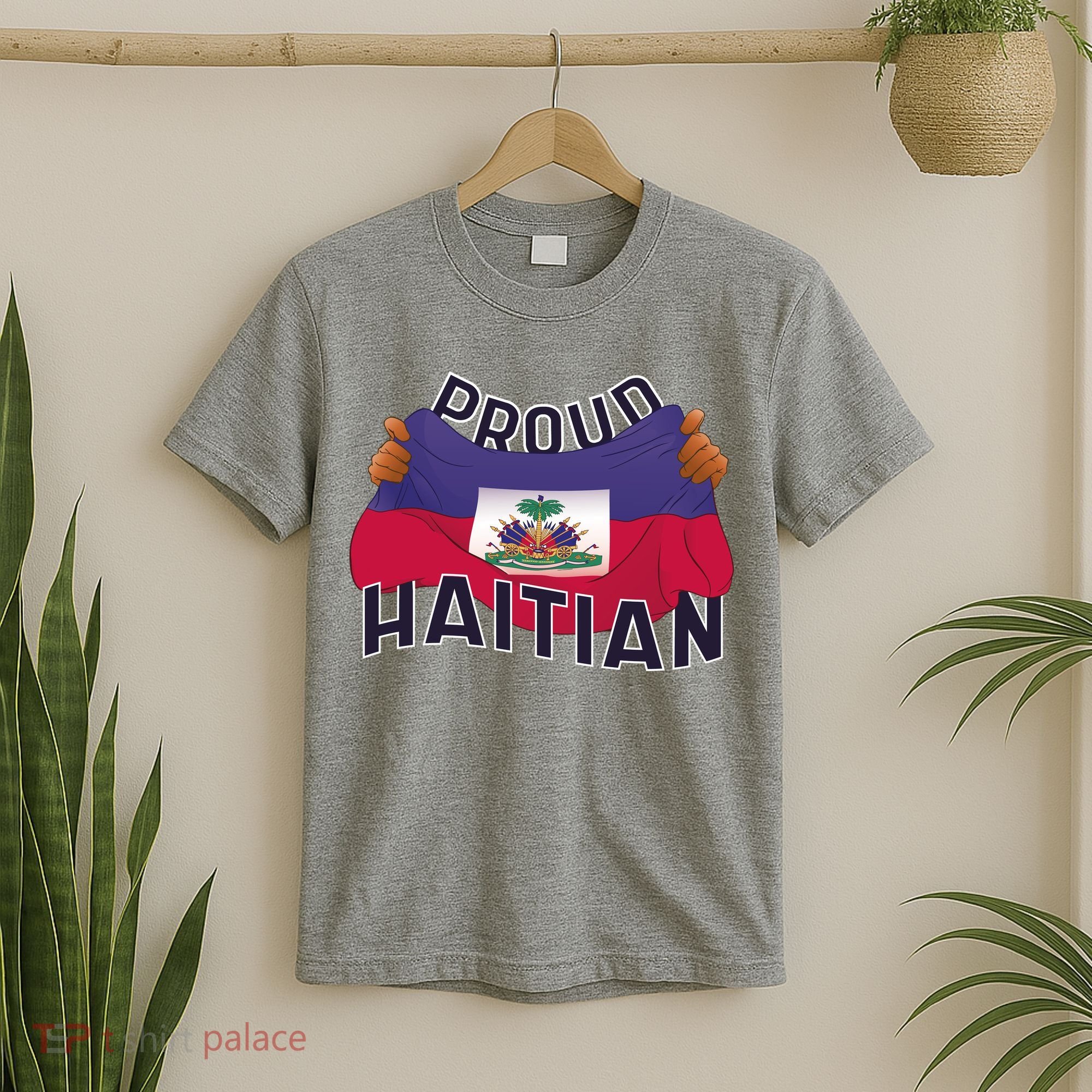 Proud Haitian Flag T-Shirt