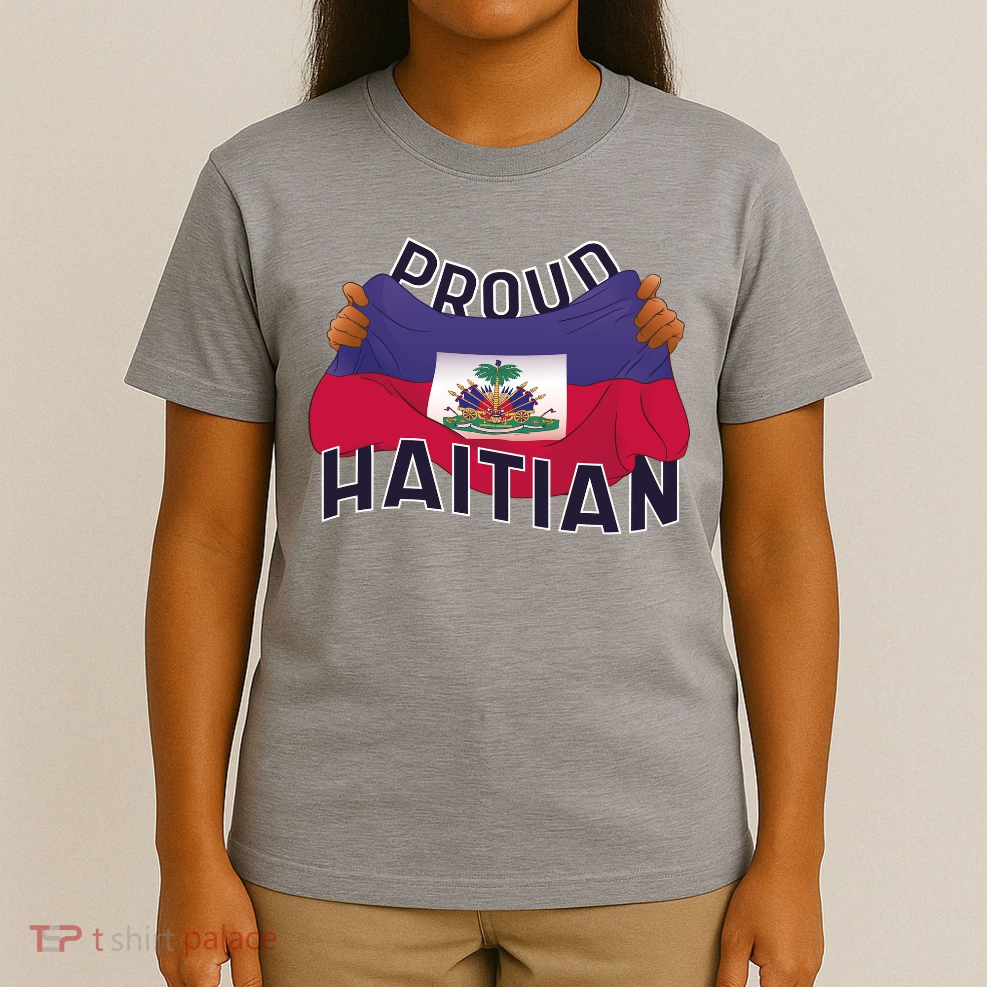 Proud Haitian Flag T-Shirt