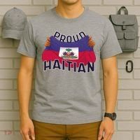Proud Haitian Flag T-Shirt thumb 6