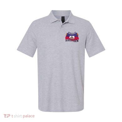 Proud Haitian Flag Polo