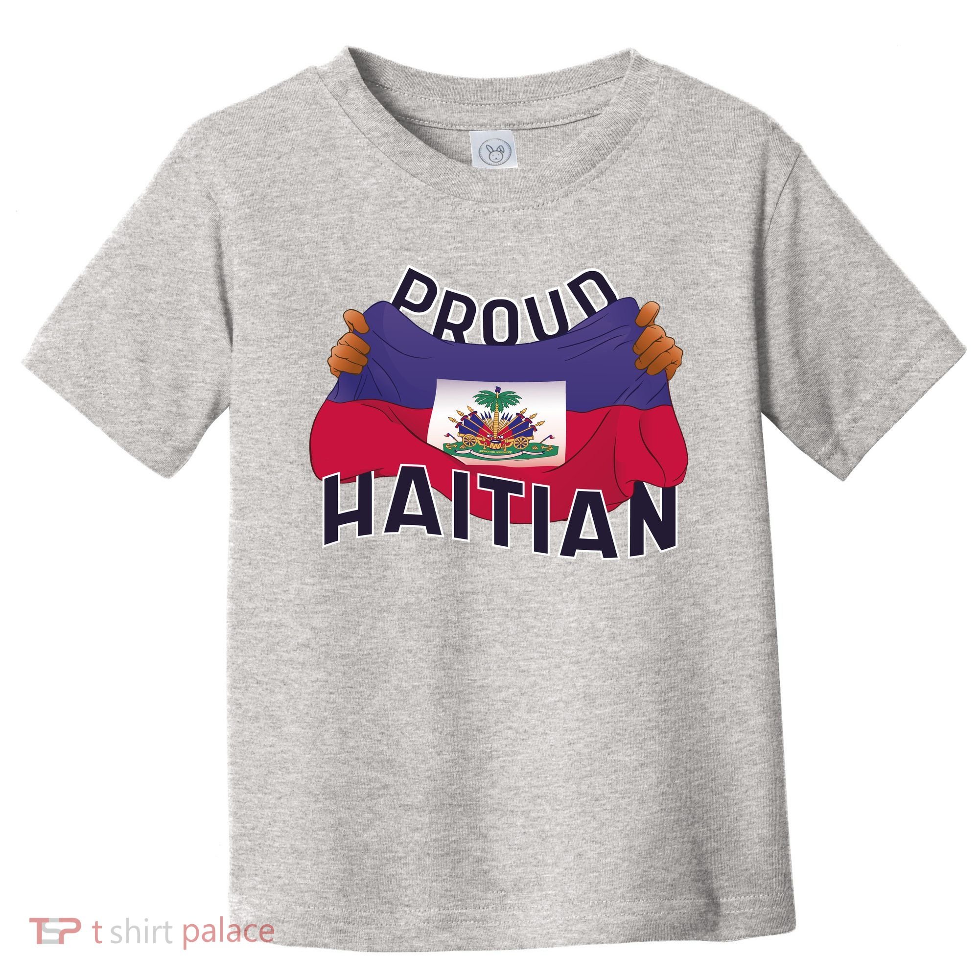 Proud Haitian Flag Toddler T-Shirt