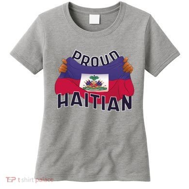 Proud Haitian Flag Women's T-Shirt