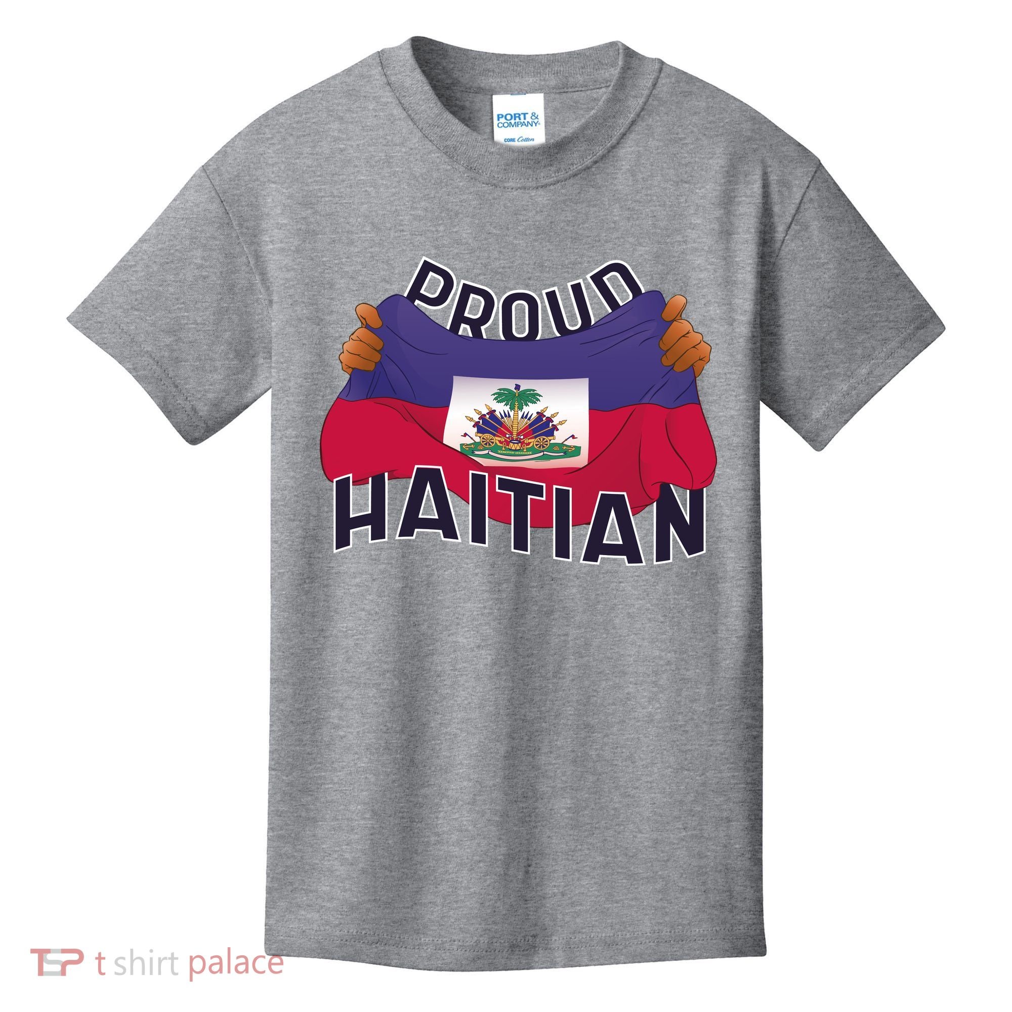 Proud Haitian Flag Kids T-Shirt
