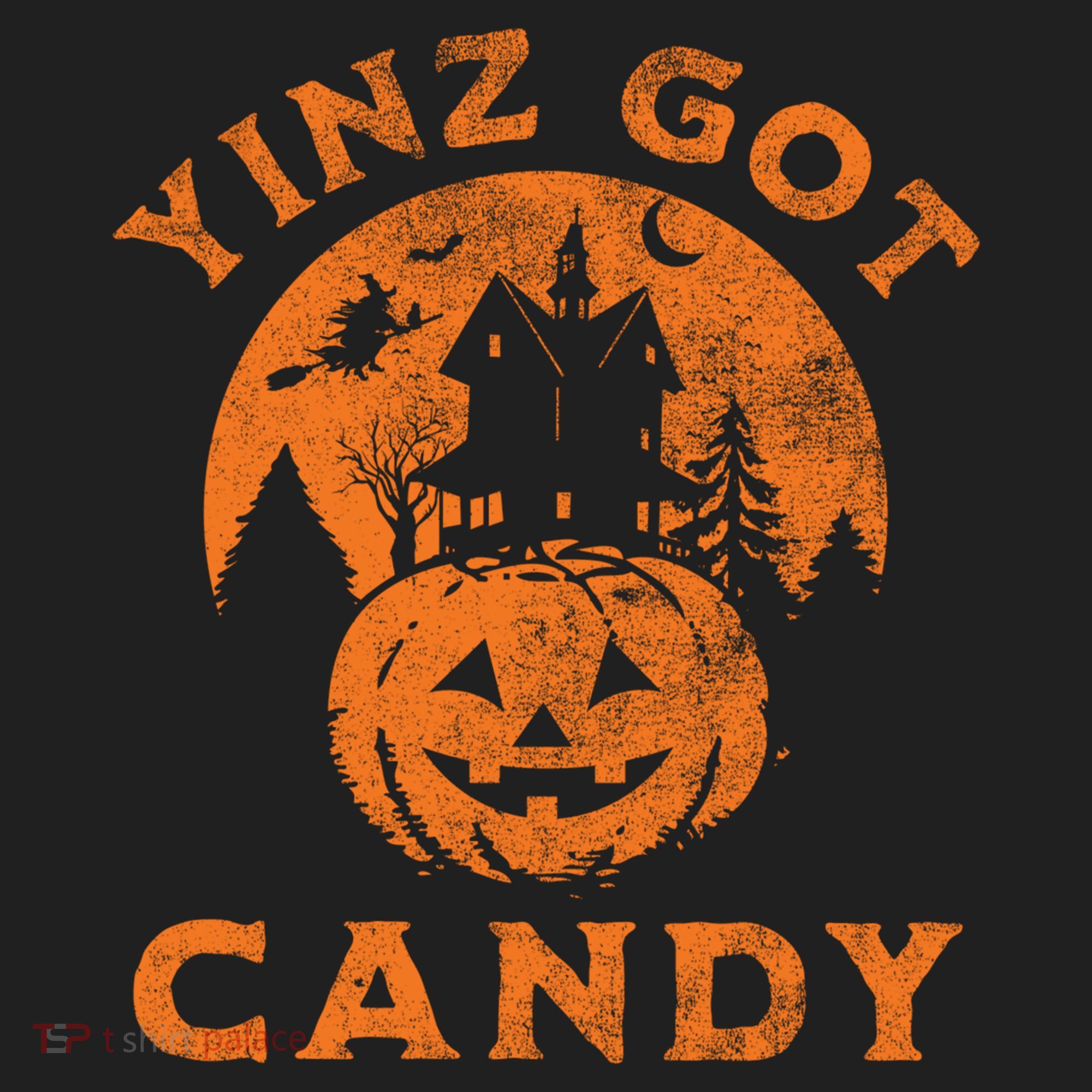 Pittsburgh Halloween Funny Yinz Got Candy Trick Or Treat Gift Beanie