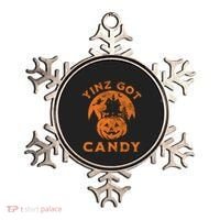 Pittsburgh Halloween Funny Yinz Got Candy Trick Or Treat Gift Ornament thumb 0