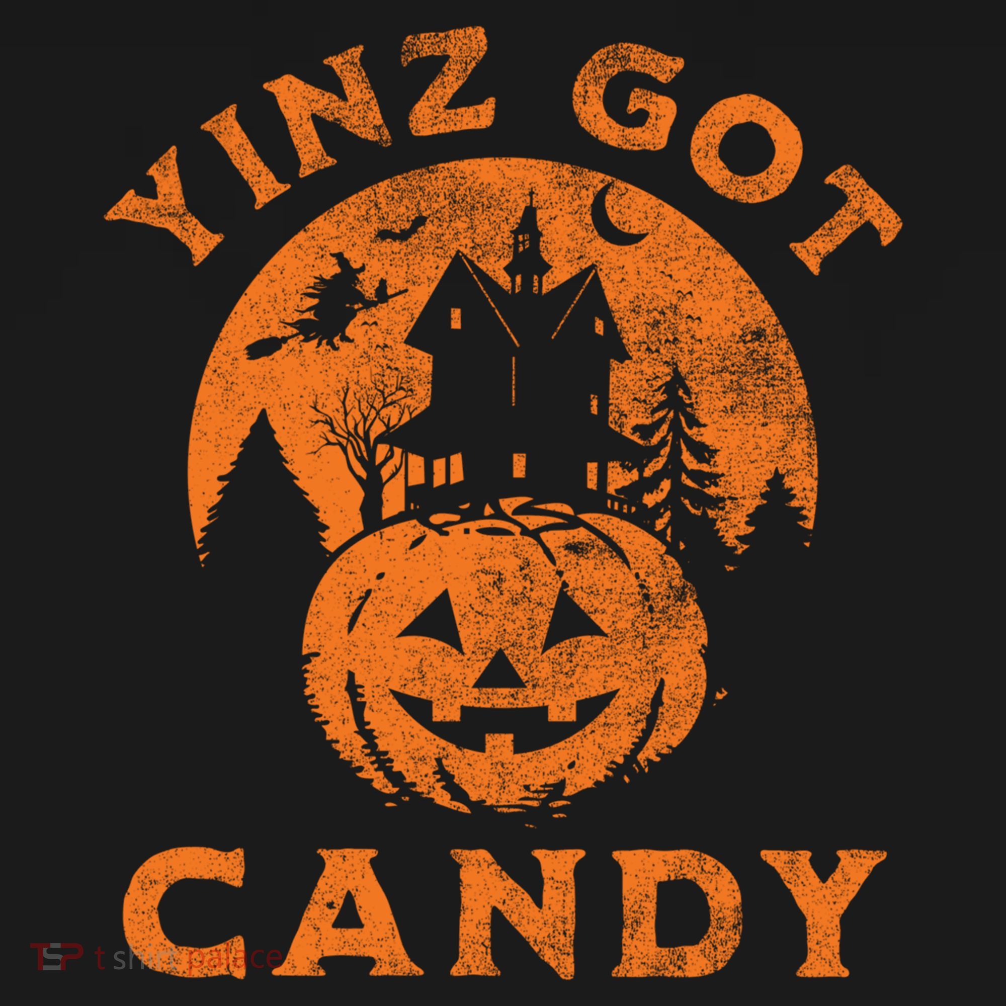 Pittsburgh Halloween Funny Yinz Got Candy Trick Or Treat Gift Ornament