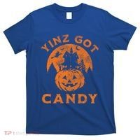 Pittsburgh Halloween Funny Yinz Got Candy Trick Or Treat Gift T-Shirt thumb 0