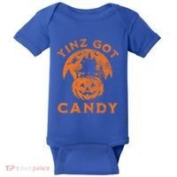 Pittsburgh Halloween Funny Yinz Got Candy Trick Or Treat Gift Baby Bodysuit thumb 0