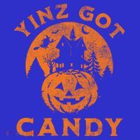 Pittsburgh Halloween Funny Yinz Got Candy Trick Or Treat Gift Kids Sweatshirt thumb 2