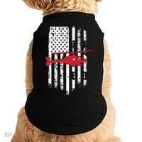 Patriotic Helicopter Flag Helicopter Pilot Gifts Doggie Tank thumb 0