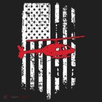 Patriotic Helicopter Flag Helicopter Pilot Gifts Beanie thumb 2