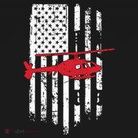 Patriotic Helicopter Flag Helicopter Pilot Gifts Women's Hoodie thumb 2