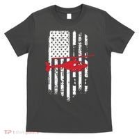 Patriotic Helicopter Flag Helicopter Pilot Gifts T-Shirt thumb 0