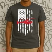 Patriotic Helicopter Flag Helicopter Pilot Gifts T-Shirt thumb 3