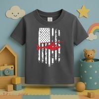 Patriotic Helicopter Flag Helicopter Pilot Gifts Toddler T-Shirt thumb 3