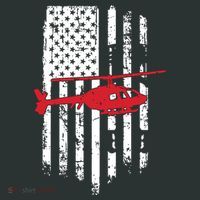 Patriotic Helicopter Flag Helicopter Pilot Gifts Kids Sweatshirt thumb 2