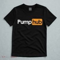 Pump Hub Funny Cute Adult Novelty Workout Gym Fitness Premium T-Shirt thumb 5
