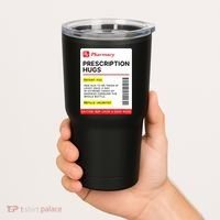 Prescription Hugs Funny Label Lazy Halloween Costume Party Tumbler thumb 2
