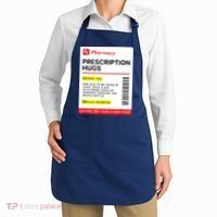 Prescription Hugs Funny Label Lazy Halloween Costume Party Apron thumb 2