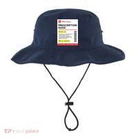 Prescription Hugs Funny Label Lazy Halloween Costume Party Bucket Hat thumb 0