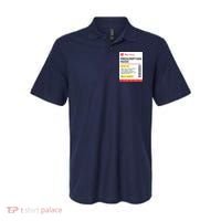 Prescription Hugs Funny Label Lazy Halloween Costume Party Polo thumb 0