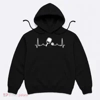 Pickleball Heartbeat Gift Pickleball Player Gift Hoodie thumb 0