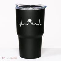 Pickleball Heartbeat Gift Pickleball Player Gift Tumbler thumb 0