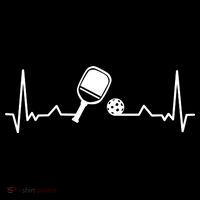 Pickleball Heartbeat Gift Pickleball Player Gift Mousepad thumb 1