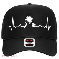 Pickleball Heartbeat Gift Pickleball Player Gift Hat thumb 0