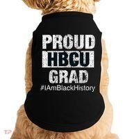 Proud Hbcu Grad College I Am Black History Month Gift Doggie Tank thumb 0