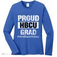 Proud Hbcu Grad College I Am Black History Month Gift Women's Long Sleeve Shirt thumb 0