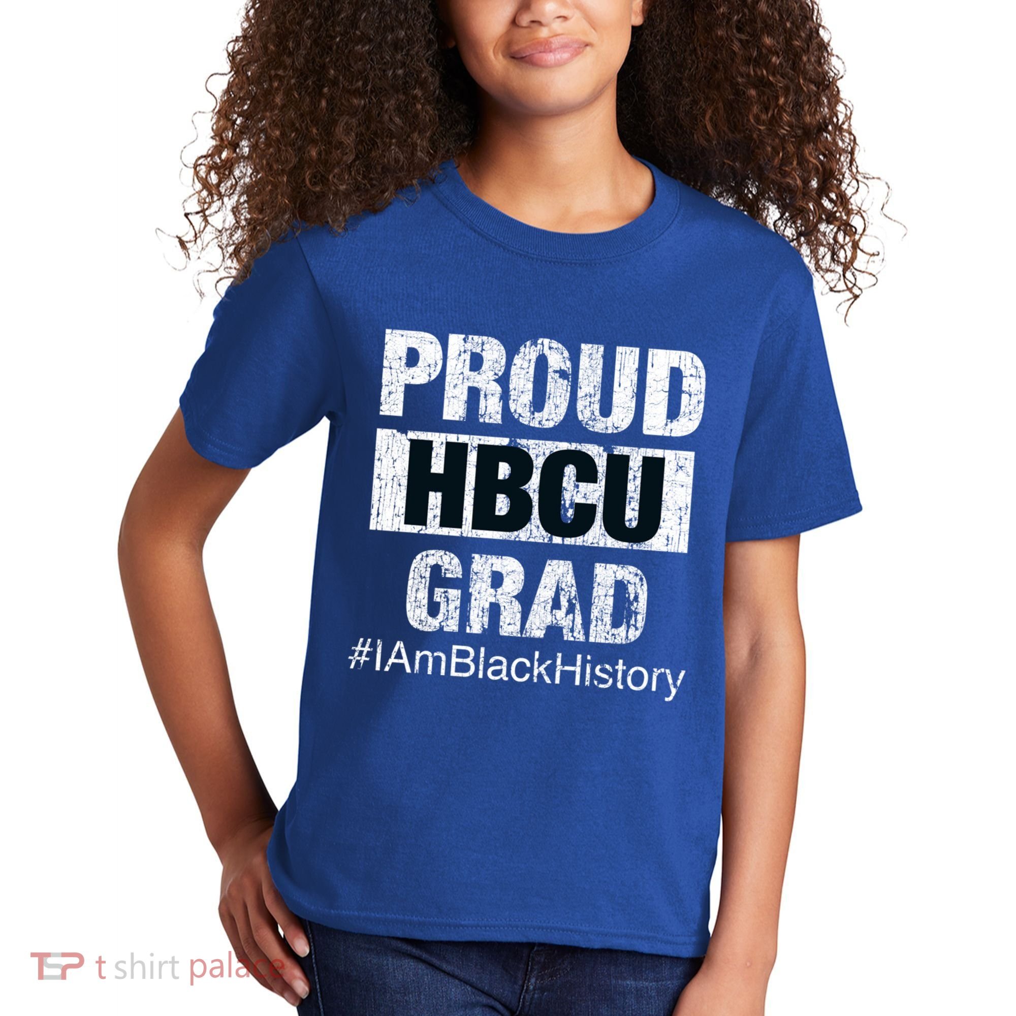 Proud Hbcu Grad College I Am Black History Month Gift Kids T-Shirt