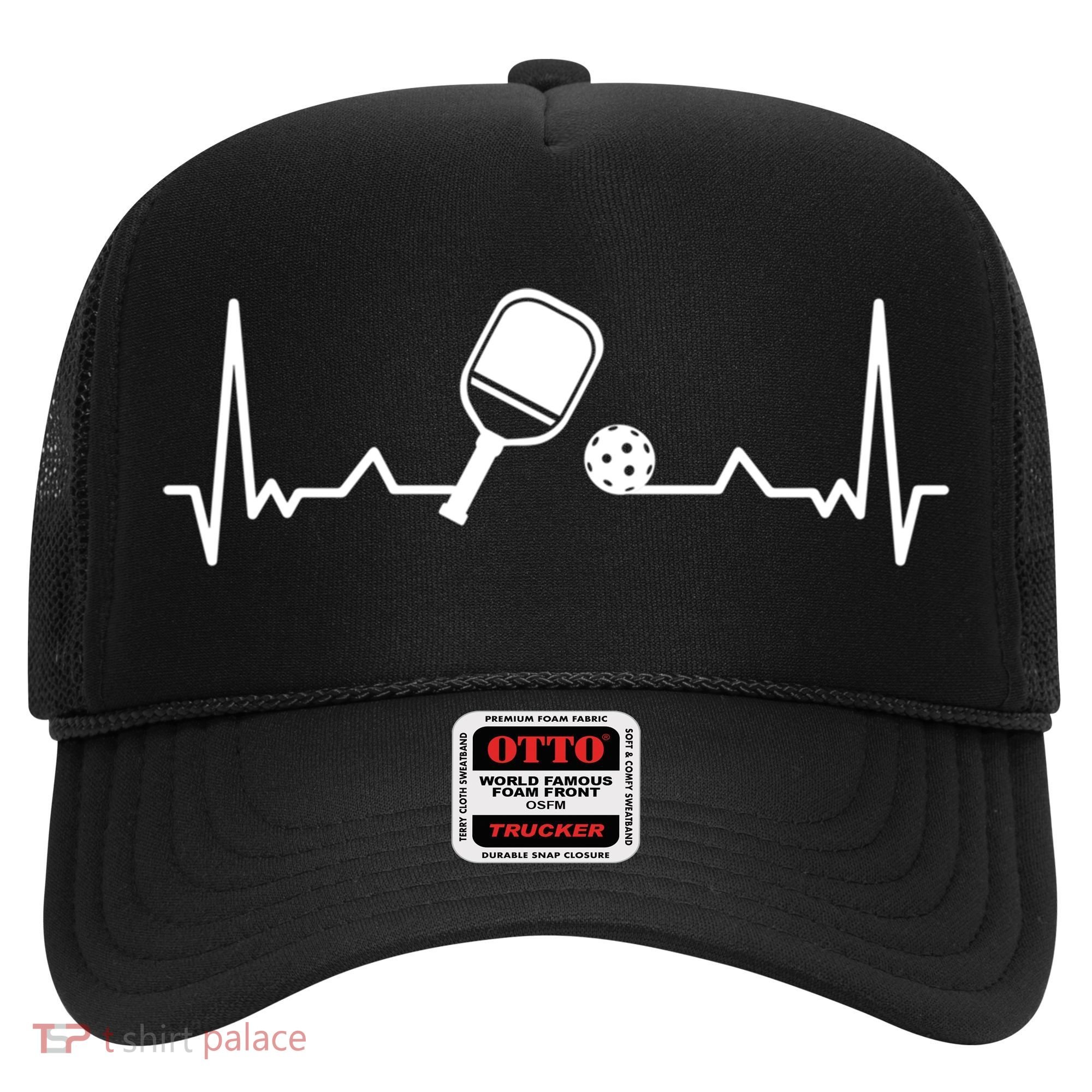 Pickleball Heartbeat Gift Pickleball Player Gift Hat
