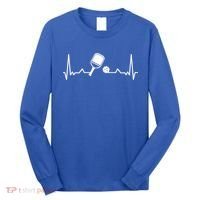 Pickleball Heartbeat Gift Pickleball Player Gift Long Sleeve Shirt thumb 0