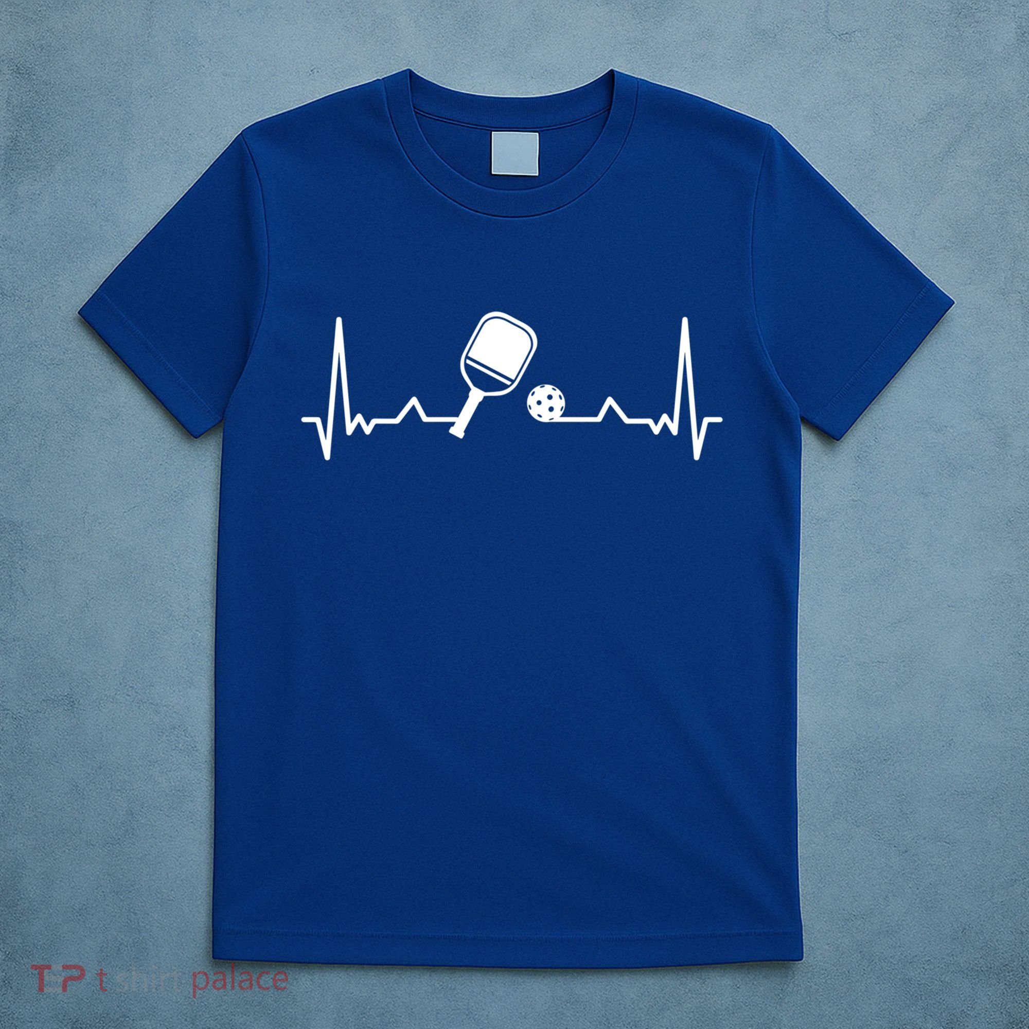 Pickleball Heartbeat Gift Pickleball Player Gift T-Shirt