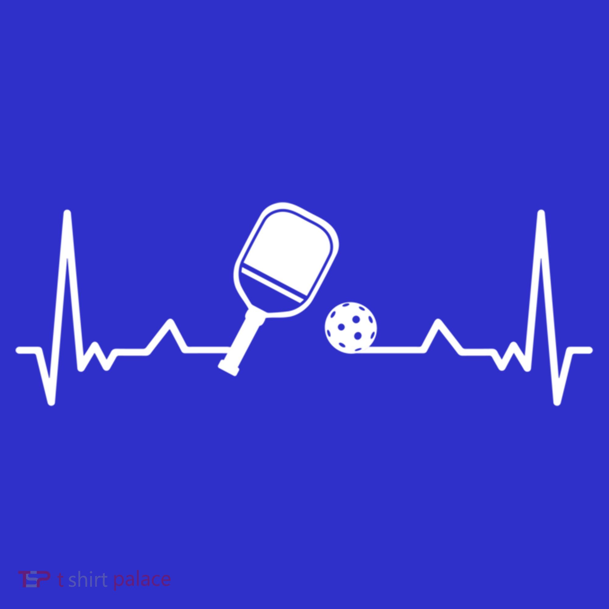 Pickleball Heartbeat Gift Pickleball Player Gift Coaster